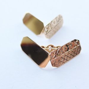 【送料無料】メンズアクセサリ— ヴィンテージカフスリンク60 19589ctカフスリンクvintage cufflinks 60th birthday gift 1958 hallmarked 9ct solid gold cufflinks