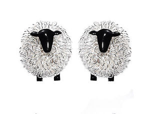 ̵ۥ󥺥ꡡեܥ󥫥ե󥯥handcrafted sterling silver sheep cufflinksperfect wedding cufflinks, sheep