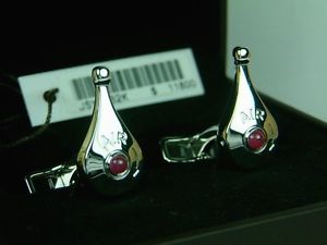 ̵ۥ󥺥ꡡnib˥塼adunhillåɥե925󥰥եnib adunhill red sapphire 925 sterling silver cufflinks