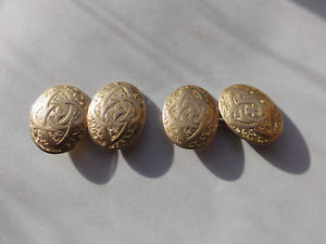 ̵ۥ󥺥ꡡƥåɥɥե󥯥ƥåǥantique solid 15ct gold cufflinks with engraved celtic design 8g hallmarked 1877