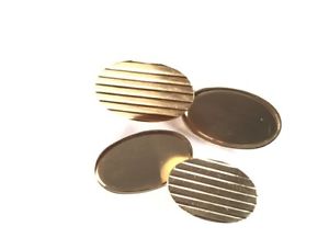 【送料無料】メンズアクセサリ—　ヴィンテージゴールドエンジンオンカフスボタンバーミンガムvintage 9..