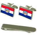 【送料無料】メンズアクセサリ— ミズーリシルバーカフスボタンタイクリップセットmissouri flag silver cufflinks tie ...
