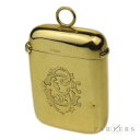 【送料無料】メンズアクセサリ—　イエローゴールドケース9ct yellow gold vesta case dating circa 1902