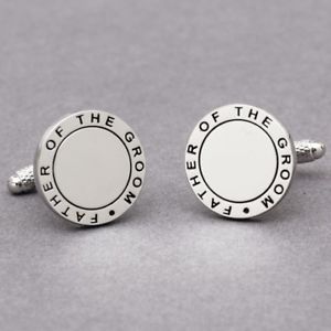 【送料無料】メンズアクセサリ—　カフリンクスeternal father of the groom wedding cufflinks
