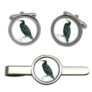 【送料無料】メンズアクセサリ—　オノドヒメウラウンドタイクリップセットcormorant round cufflink and tie clip set