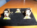 【送料無料】メンズアクセサリ— サダムフセインカフスリンクlapelpinセットイdead saddam hussein cufflink lape...