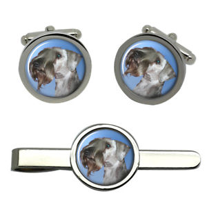 【送料無料】メンズアクセサリ—　チェスキーテリアラウンドタイクリップセットcesky terrier round cufflink and tie clip set