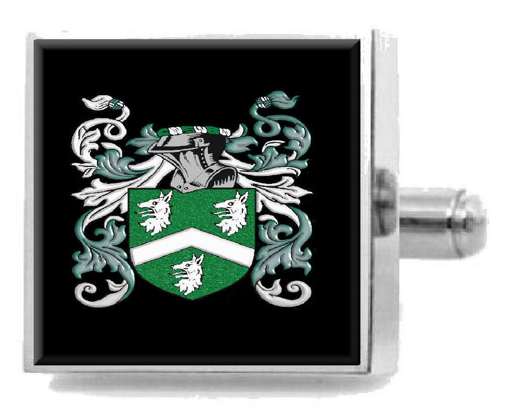 【送料無料】メンズアクセサリ— ロイドウェールズカフスリンクケースlloyd wales family crest surname coat of ...