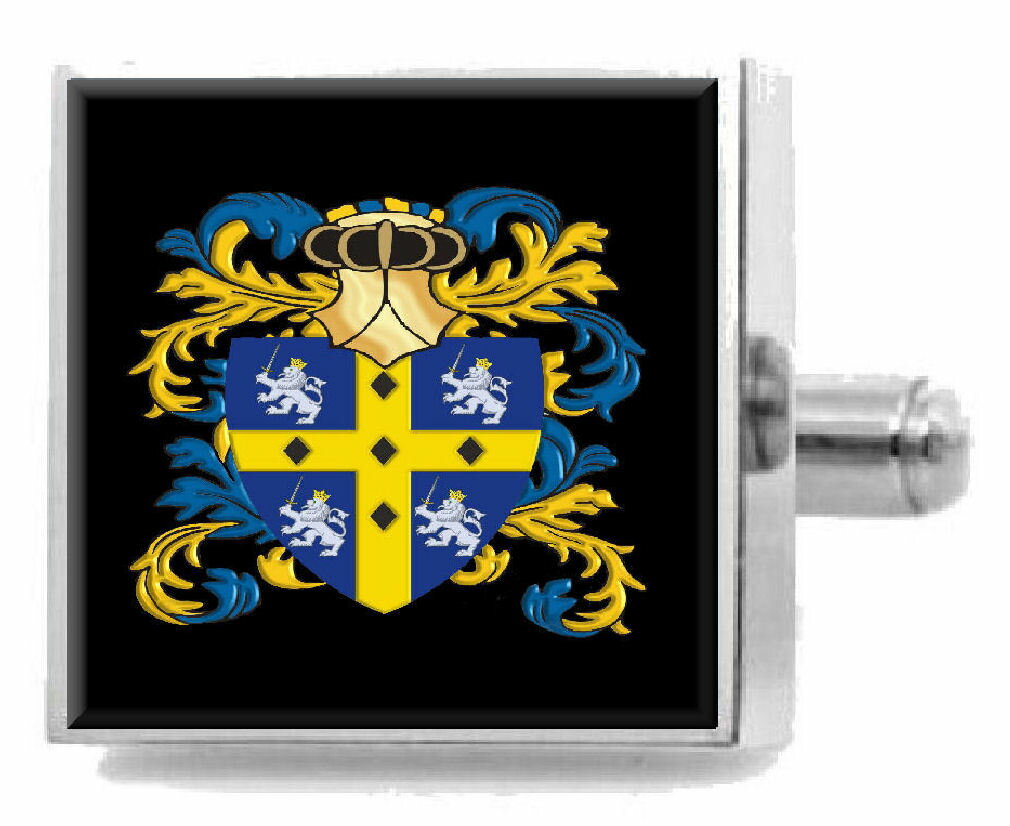 【送料無料】メンズアクセサリ— ダラムイギリスアームカフリンクスパーソナライズケースコートdurham england family crest s...