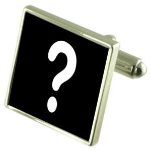 【送料無料】メンズアクセサリ—　クイズマスターメッセージボックスquiz master question mark engraved keepsake message box