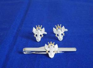 【送料無料】メンズアクセサリ—　カフリンクタイグリップクリップセットmercian regiment cuff link an..