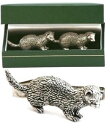 【送料無料】メンズアクセサリ— フェレットカフスボタンタイクリップバースライドメンズセットferret cufflinks amp; tie cli...