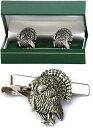 【送料無料】メンズアクセサリ— トルコカフスボタンタイクリップバースライドメンズセットturkey farming cufflinks amp; t...