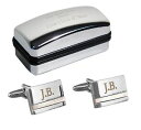【送料無料】メンズアクセサリ— パールカフリンクスパーソナライズケースpersonalised mother of pearl cufflinks ...