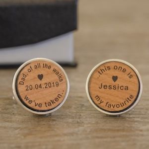 楽天hokushin【送料無料】メンズアクセサリ—　カフリンクスof all the walks wedding cufflinks wooden