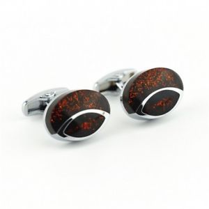 【送料無料】メンズアクセサリ— ライダーアクリルカフリンクスoval ryder acrylic cufflinks