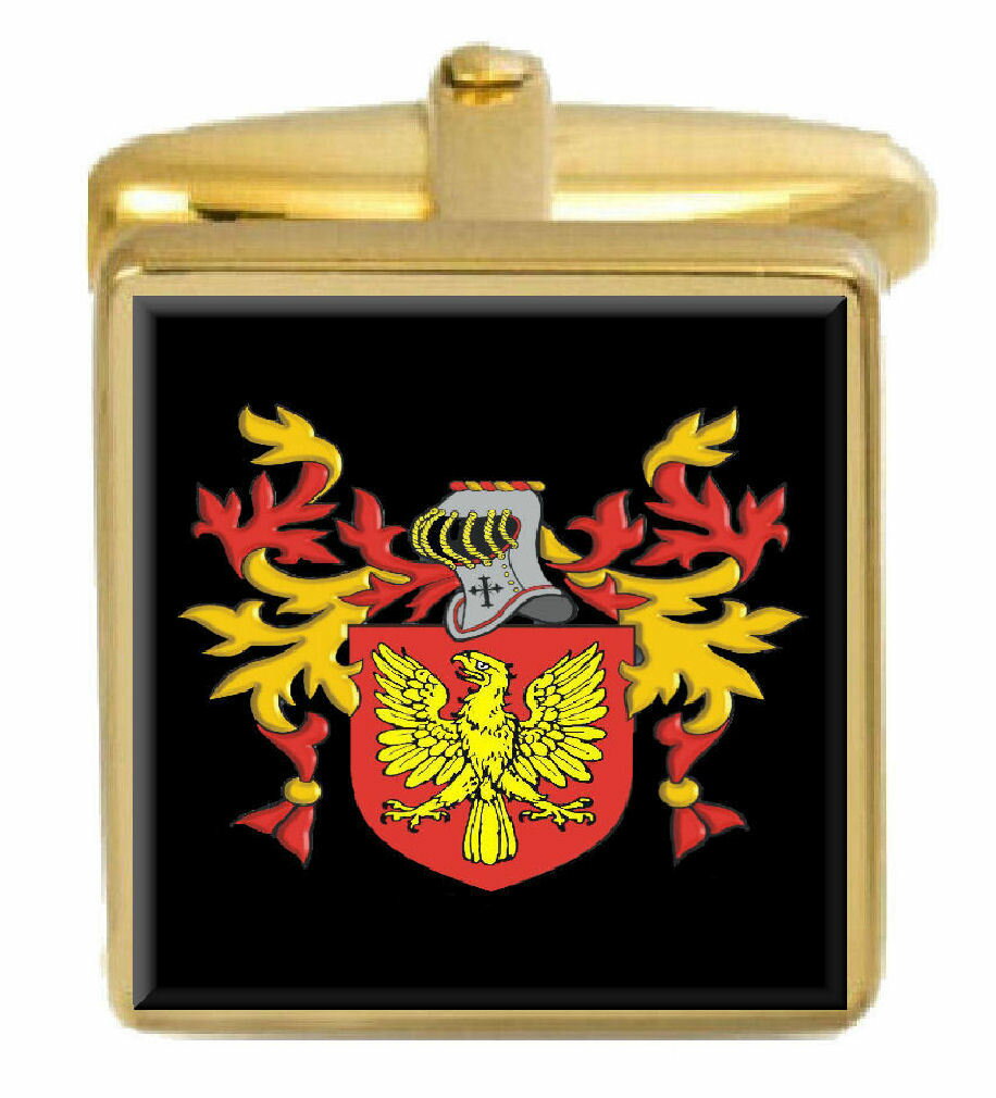 【送料無料】メンズアクセサリ— アイルランドカフスボタンボックスコートmulalley ireland family crest surname c...