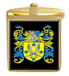 【送料無料】メンズアクセサリ— イングランドカフスボタンボックスコートbutts england family crest surname coat...