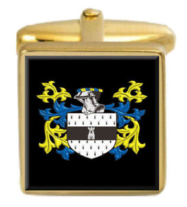 【送料無料】メンズアクセサリ— イングランドカフスボタンボックスコートhills england family crest surname coat...