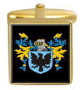 【送料無料】メンズアクセサリ— イギリスカフスボタンボックスコートshowler england family crest surname coat...