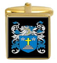 【送料無料】メンズアクセサリ— イングランドカフスボタンボックスコートniven england family crest surname coat...