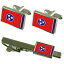 【送料無料】メンズアクセサリ－　テネシーカフスボタンタイクリップマッチングボックスセットtennessee flag cufflinks tie clip matching box gift set