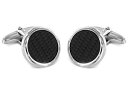 【送料無料】メンズアクセサリ— gromカフスリンクcarbongrom cuff links carbon round(4)