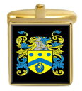 【送料無料】メンズアクセサリ—　アイルランドカフスボタンボックスセットファミリークレストコートlovett ireland family crest coat of arms heraldry cufflinks box set engraved