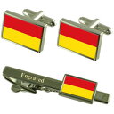 【送料無料】メンズアクセサリ— パーダーボルンドイツフラグカフスリンクネクタイピンセットpaderborn city germany flag cu...