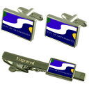 【送料無料】メンズアクセサリ— サクラメントusaフラグカフスリンクネクタイピンセットsacramento city usa flag cuffli...
