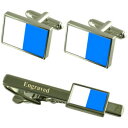 【送料無料】メンズアクセサリ- ブレーシャイタリアカフスボタンタイクリップセットbrescia city italy flag cufflinks engraved tie clip set