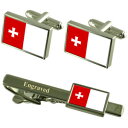 【送料無料】メンズアクセサリ— シティグルジアカフスボタンタイクリップセットrustani city georgia flag cufflinks ...