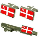 【送料無料】メンズアクセサリ— アヌシーフランスカフスボタンタイクリップセットannecy city france flag cufflinks e...