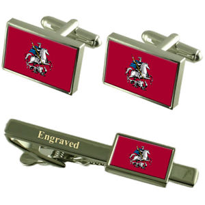 ̵ۥ󥺥—եܥ󥿥åץånizhny novgorod city russia flag cufflinks engraved tie clip set