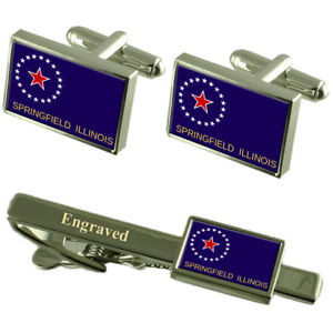 【送料無料】メンズアクセサリ—　スプリングフィールドカフスボタンタイクリップセットspringfield cit..