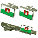 【送料無料】メンズアクセサリ— リュブリャナスロベニアカフスボタンタイクリップセットljubljana city slovenia flag cuf...