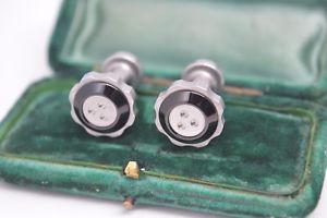 【送料無料】メンズアクセサリ—　マクラーレンスチールカフリンクスロンドンリンクrare brushed steel cufflinks made for mclaren by ..