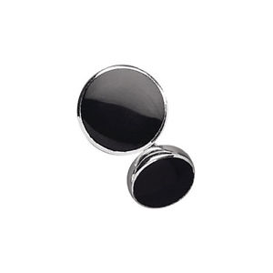 【送料無料】メンズアクセサリ— スターリングシルバーダブルオニキスラウンドチェーンリンクカフリンクスsterling silver double onyx round chainlink cufflinks 【送料無料】メンズアクセサリ— スターリングシルバーダブルオニキスラウンドチェーンリンクカフリンクスsterling silver double onyx round chainlink cufflinks