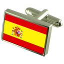 yzYANZT?@XyCJtNXspain sterling silver flag cufflinks