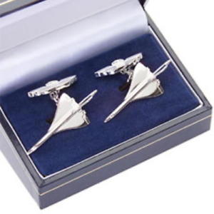 【送料無料】メンズアクセサリ—　コンコルドソリッドシルバーカフリンクスconcorde solid silver cufflinks