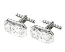 engraved cufflinks solid sterling silver hallmarked handmadeカフスボタンソリッドスターリングハンドメイド※注意※NYからの配送になりますので2週間前後お時間をいただきます。人気の商品は在庫が無い場合がございます。ご了承くださいませ。サイズの種類の商品は購入時の備考欄にご希望のサイズをご記載ください。　携帯メールでの登録ですと楽天からのメールが届かない場合がございます。