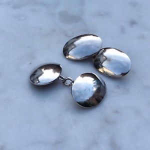 メンズアクセサリ—　カフリンクスビクトリアスターリングシルバーカフリンクcufflinks victorian 1891 english sterling silver cuff links