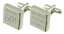 【送料無料】メンズアクセサリ—　ビッグスターリングシルバースクエアカフリンクスbig 60 birthday engraved sterling silver square cufflinks