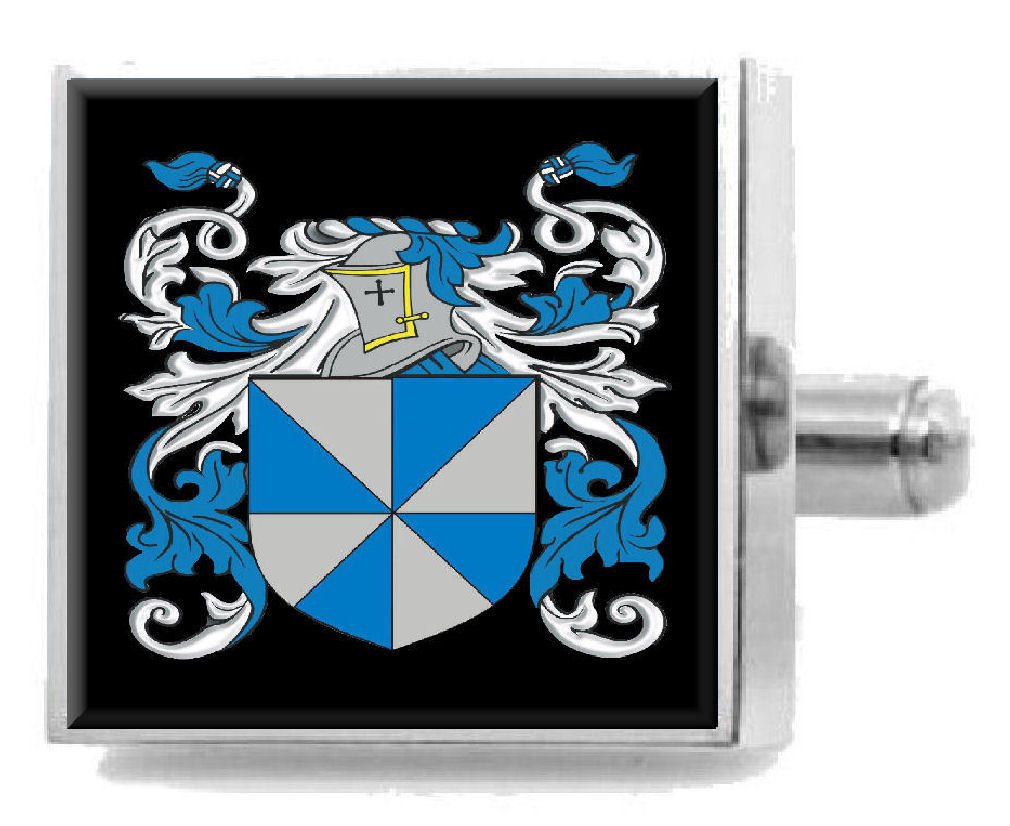 メンズアクセサリ—　ゴッドウィンイングランドカフスボタンメッセージボックスgodwin england heraldry crest sterling silver cufflinks engraved message box