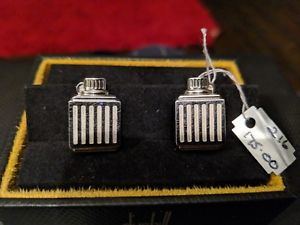 ダンヒル(カフス) 【送料無料】メンズアクセサリ—　ダンヒルスターリングシルバーカフリンクスdunhill sterling silver cufflinks