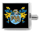yzYANZT?@CMXJtX{^{bNXhepenstal england heraldry crest sterling silver cufflinks engraved box