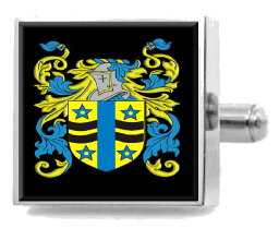 【送料無料】メンズアクセサリ—　アイルランドカフスボタンボックスmceneaney ireland heraldry crest sterling silver cufflinks engraved box
