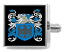 【送料無料】メンズアクセサリ—　アイルランドカフスボタンボックスkilgarriff ireland heraldry crest sterling silver cufflinks engraved box