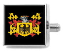 【送料無料】メンズアクセサリ—　イギリスカフスボタンボックスgrandorge england heraldry crest sterling silver cufflinks engraved..