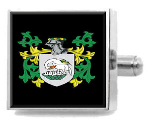 【送料無料】メンズアクセサリ—　skerrettアイルランドスターリングカフスリンクskerrett ireland heraldry crest sterling silver cufflinks engraved box